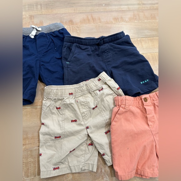 Carters DKNY TAHARI boy toddler kids shorts set of 4 - Picture 14 of 14